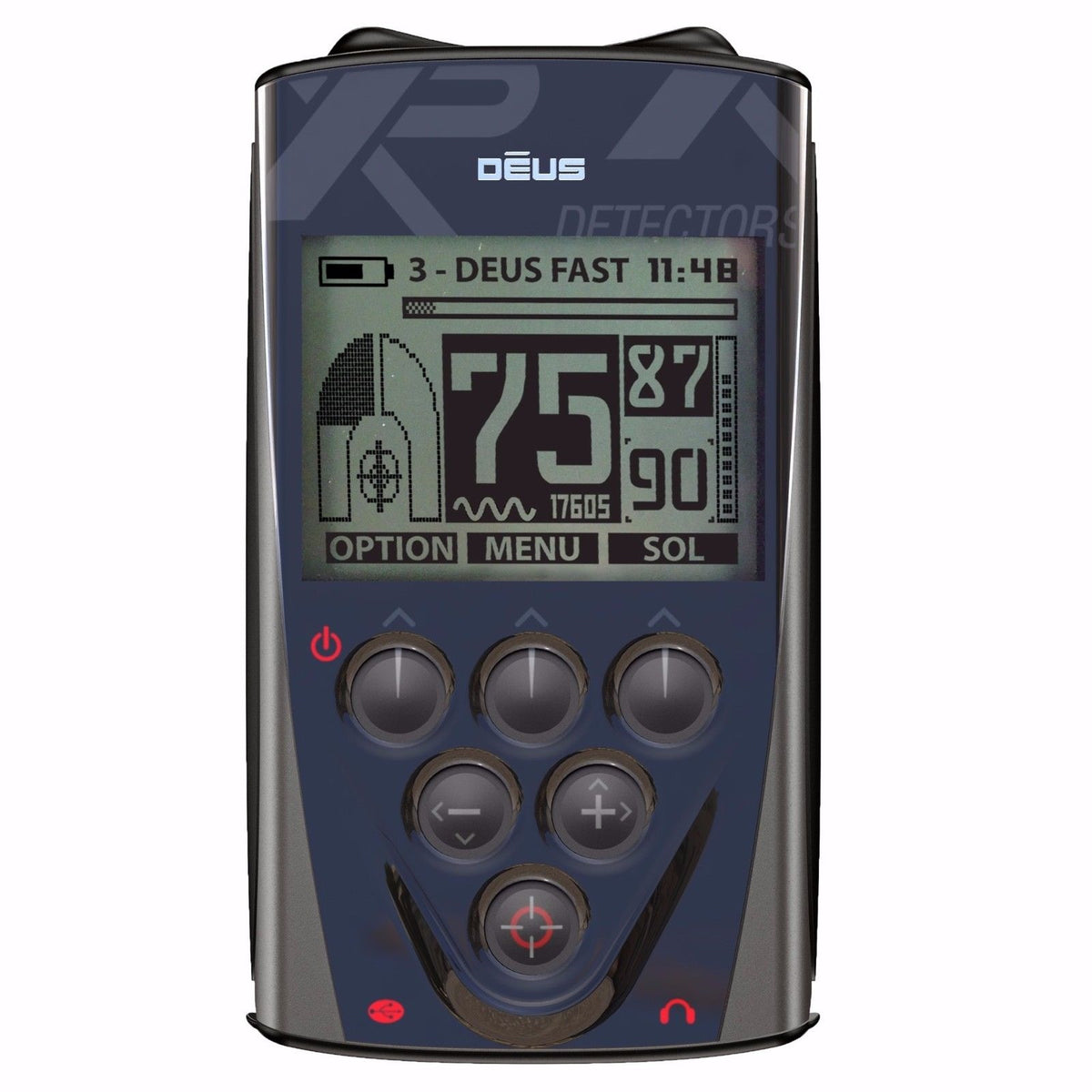 XP Deus Metal Detector w/ MI-6 Pinpointer, Headphones, Remote and X3 –  Detector Experts