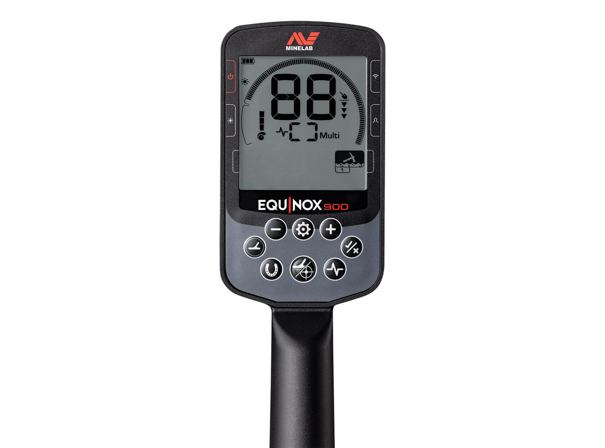 Minelab EQUINOX 900 Multi-IQ Metal Detector with 6