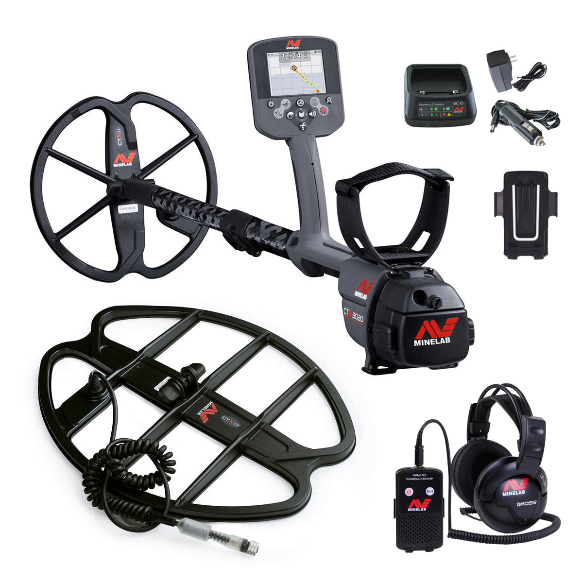 Minelab CTX 3030 Waterproof Metal Detector Special with 17