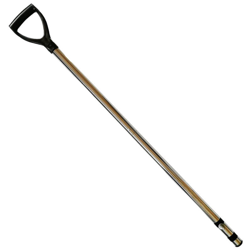 Dune Scoops ProSeries Typhon Beach Sand Scoop 1.5mm 304 Stainless Steel/Combined Holes 5-7-9mm with Collapsible Stainless Steel Handle Universal Pole