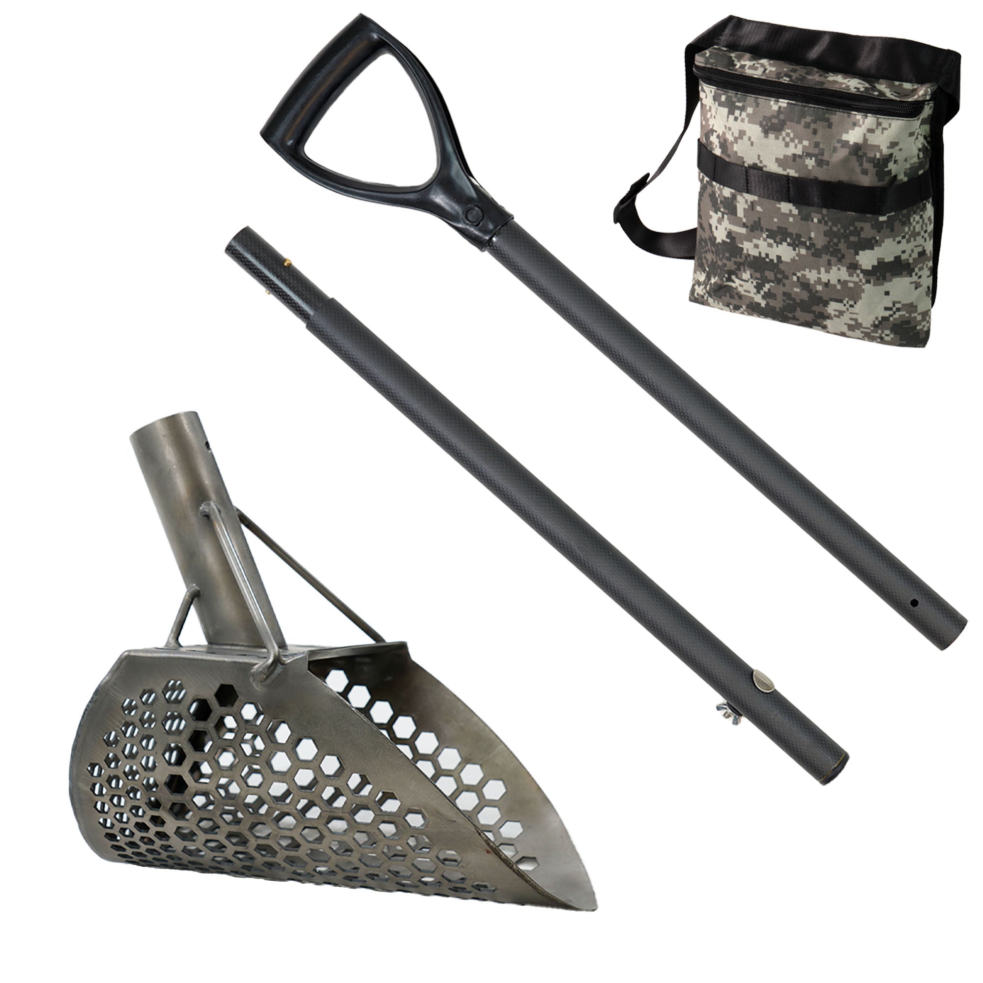 Dune Scoops Loch Ness Mini 9 x 6" Titanium Metal Detector Sand Scoop