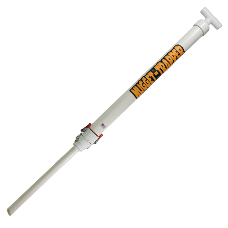 Nugget Trapper Extra Long Hand Held Gold Suction Dredge
