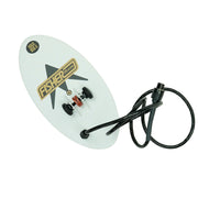 A white oval search coil with a black cord, featuring the 'Fisher M-Scope' logo and a 'Gold Bug 2' badge on a clean white background.