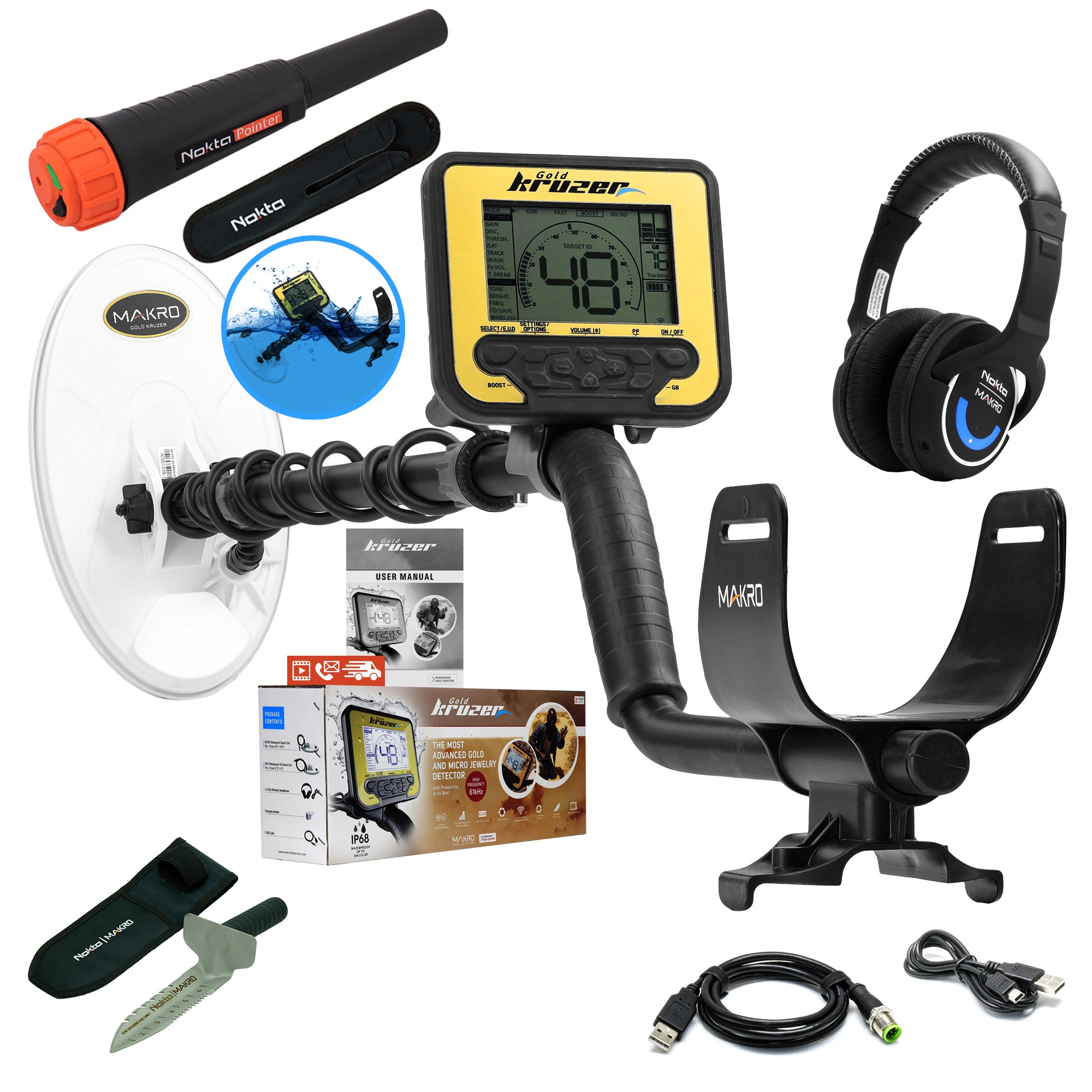 Nokta Gold Kruzer Detector Expedition Package