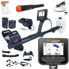 Nokta Gold Finder 2000 Metal Detector Adventure Bundle with Pinpointer