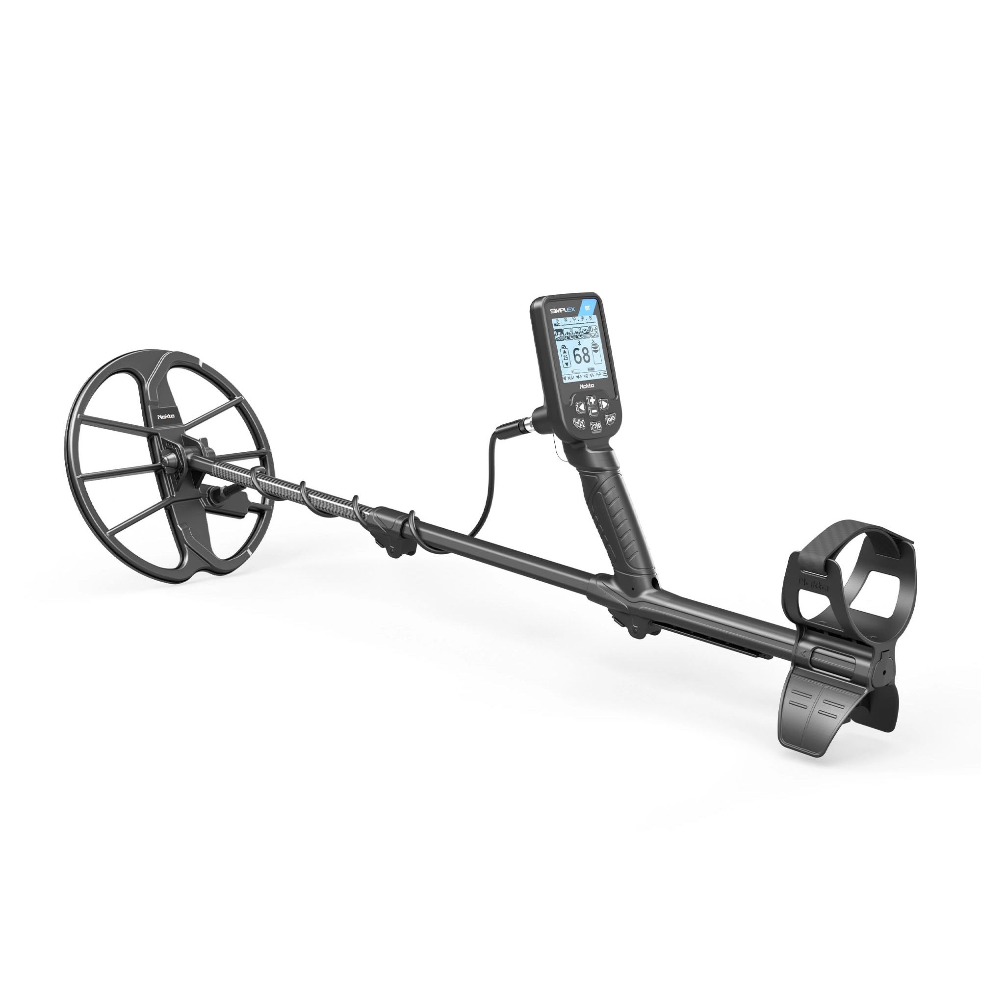 Nokta Simplex BT Waterproof Metal Detector with 11" DD Coil