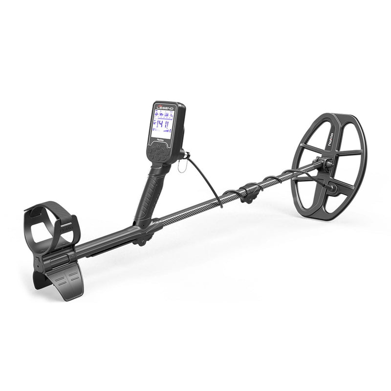 Nokta The Legend SMF Metal Detector Pro Pack, Pinpointer, Digger, Hat, Carry Bag, and Pouch