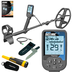 Nokta Double Score (Score 2) SMF Waterproof Metal Detector w/ Accupoint and Digger