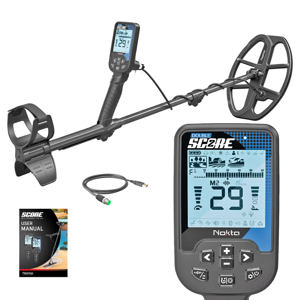 Nokta Double Score (Score 2) SMF Waterproof Metal Detector