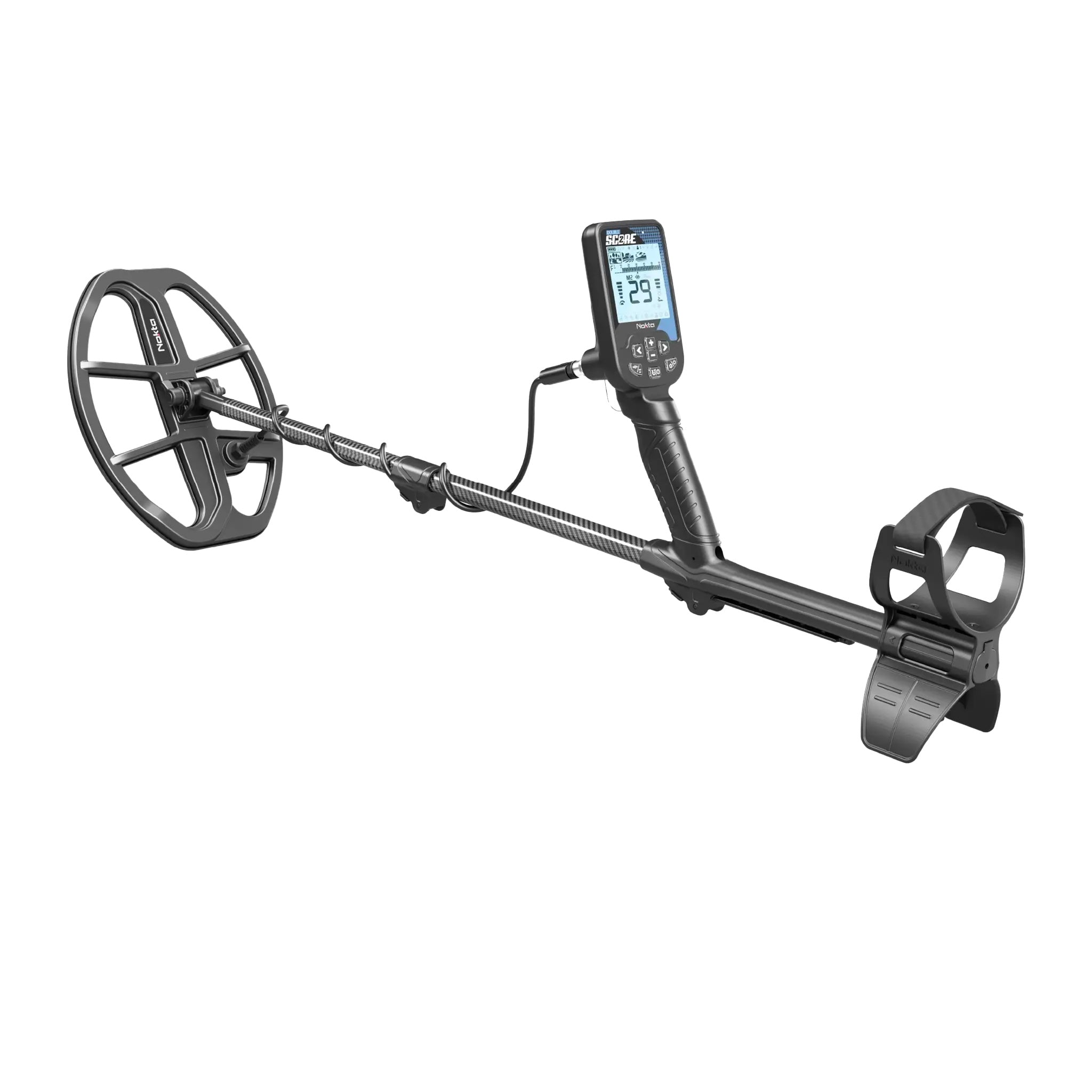 Nokta Double Score (Score 2) SMF Waterproof Metal Detector w/ Accupoint and Digger