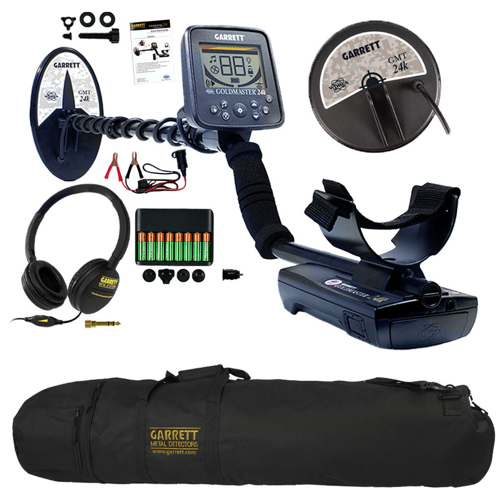 Garrett ACE 300 Metal Detector with Waterproof Search Coil and Carry Bag  Plus Free Accessories