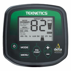 Teknetics Delta 4000 Metal Detector w/ 11" DD Double-D Coil (Open Box)