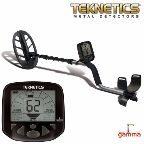 Teknetics Gamma 6000 Metal Detector w/ 11