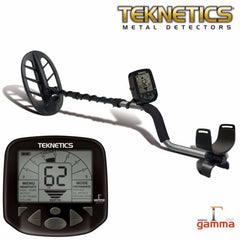 Teknetics Gamma 6000 Metal Detector w/ 11" DD Double-D Coil (Open Box)