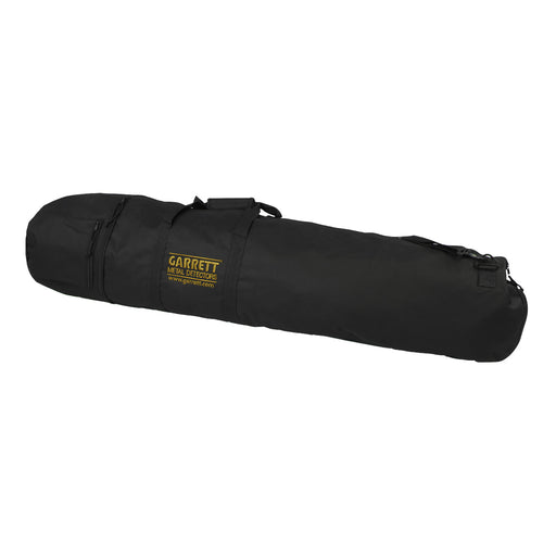 Garrett metal detecting carry bag with yellow logo