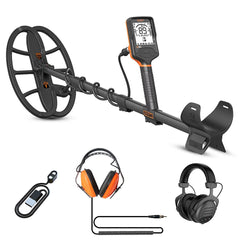 Quest Q60 Metal Detector with 13”X 9” BEASTX Waterproof Super Sport Coil (Open Box)