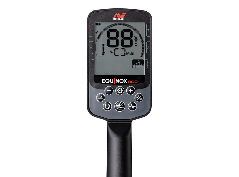 Minelab EQUINOX 900 Multi-IQ Metal Detector with EQX 15 DD Coil