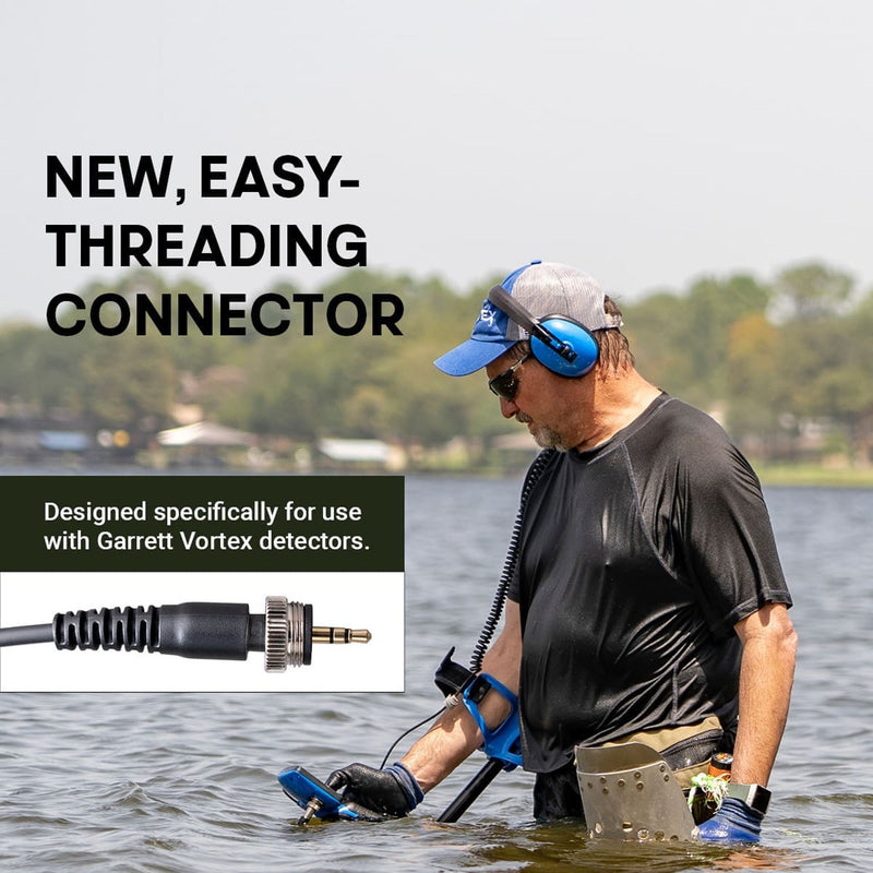 Garrett Submersible Headphones for Vortex Series Metal Detectors