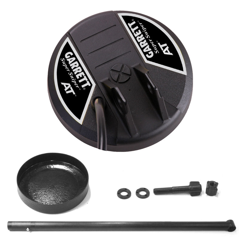 Garrett AT Series 4.5" Super Sniper Coil with Cover, Lower Rod & Hardware