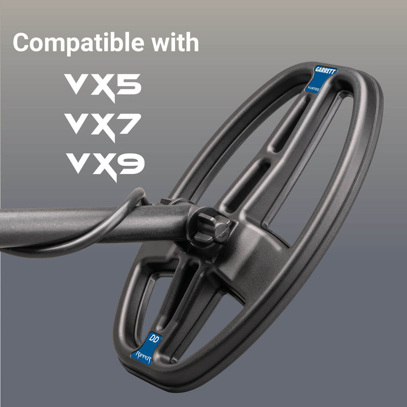 Garrett 5" x 8" DD Vortex Ripper Submersible Search Coil for the Garrett Vortex Series