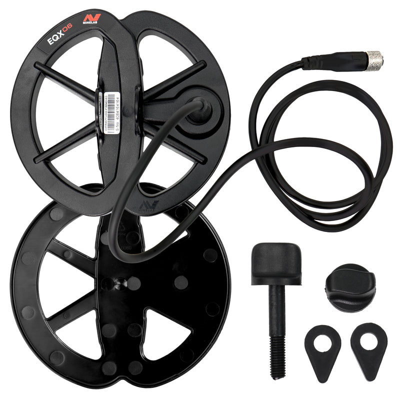Minelab EQUINOX 900 Multi-IQ Metal Detector with 6", 11" and 15" Coils