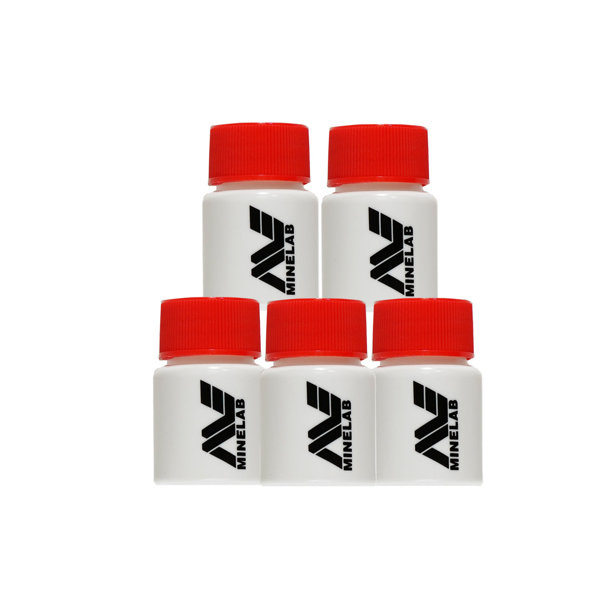 Minelab Specimen Bottle 5 Pack