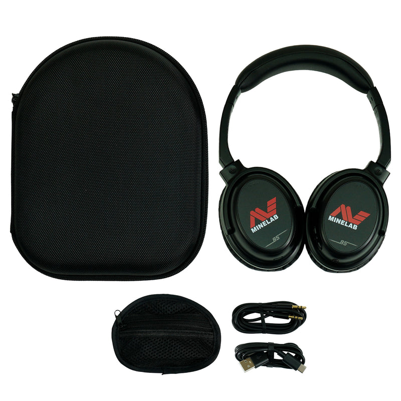 Minelab ML 85 Bluetooth Wireless Low Latency Headphones for Equinox 700, 900,  Manticore, X-Terra Pro, and X-Terra Elite