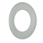 white round Z17 coil cover side view with white background