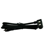 black charger on white background