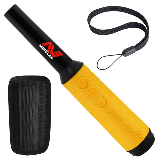 Minelab PRO-FIND 35 with holster and lanyard