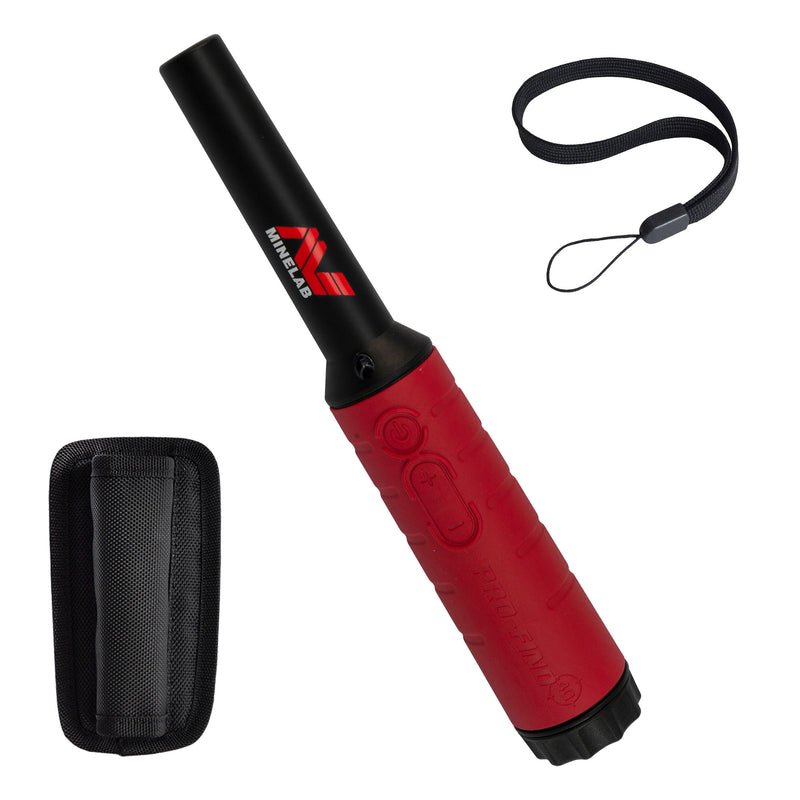 Minelab PRO-FIND 40 pinpointer with lanyard and holster