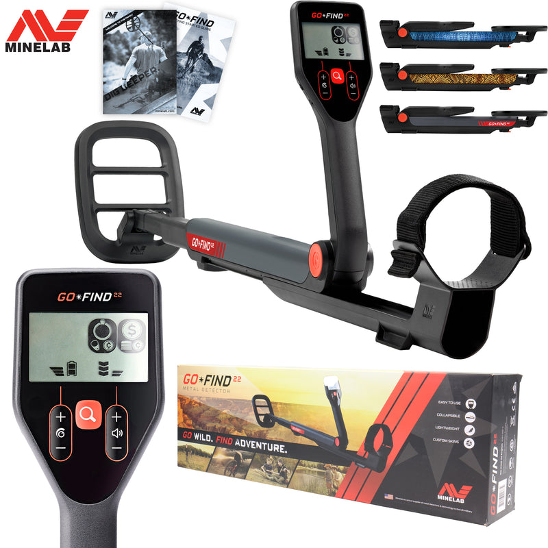 Open Box - Minelab GO-FIND 22 Metal Detector