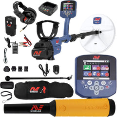 Minelab GPZ 7000 All Terrain Gold Metal Detector with Pro Find 15, Carry Bag