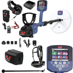 Minelab GPZ 7000 Gold Detector Holiday Bundle with Extra Li-ion Rechargeable Battery