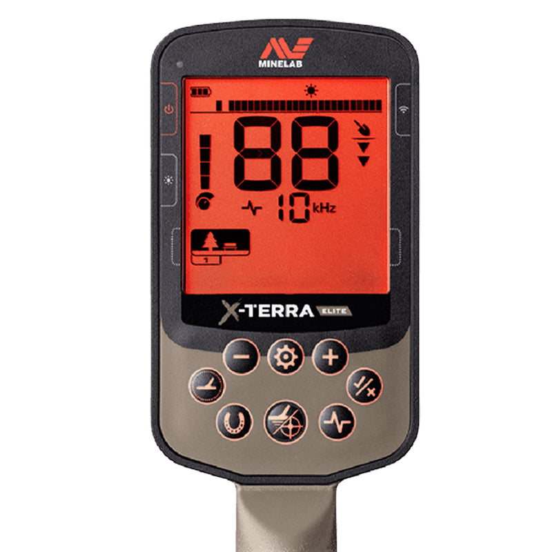 Minelab X-TERRA ELITE Expedition Pack Waterproof Metal Detector w/ Pro-Find 20