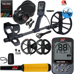 Minelab EQUINOX 900 Multi-IQ Metal Detector with Pro-Find 35 Pinpointer