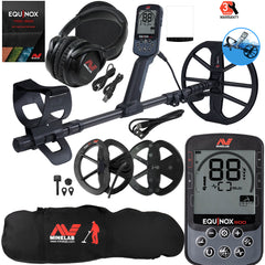 Minelab EQUINOX 900 Multi-IQ Metal Detector with Minelab Carry Bag