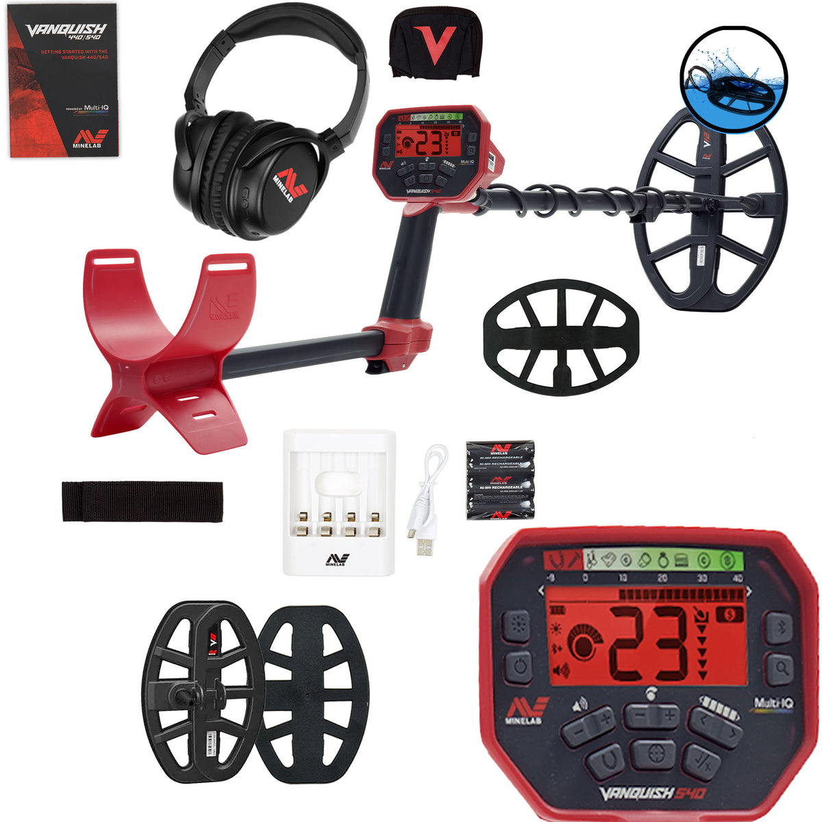 Minelab VANQUISH 540 Pro Pack Metal Detector