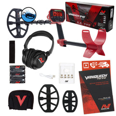 Minelab VANQUISH 540 Pro Pack Metal Detector with Pro-Find 40 and Carry Bag