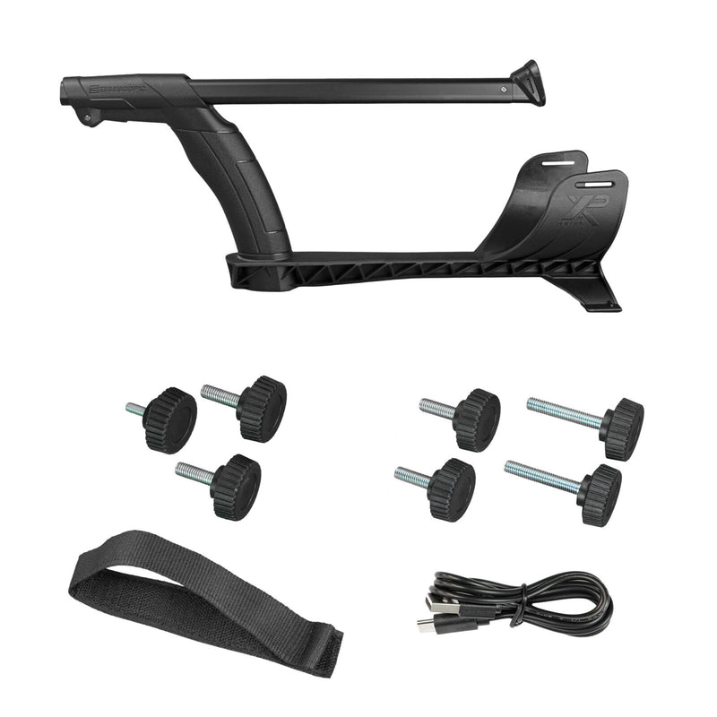 XP Deus II Metal Detector with RC, 11" Coil, WSAII-XL Headphones, and Xtrem Hunter Deep Seeking Coil Bundle