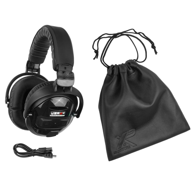 XP Deus II RC 9" Coil Metal Detector, WSAII-XL Headphones and Xtrem Hunter Deep Seeking Coil Bundle