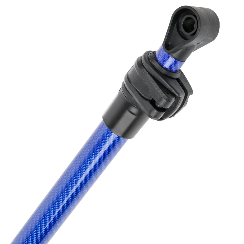 CKG 3k Carbon Fiber Upper & Lower Shaft Rod Full Set for Minelab Equinox 600/800 Metal Detector Lightweight Detecting Replacement Pole – Blue
