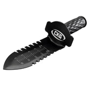 CKG Double Serrated Stainless Steel Hand Digger black