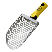 A metal Hand Sand Scoop with a yellow and black ergonomic handle.  The brand logo 'CKG' is visible on the handle.
