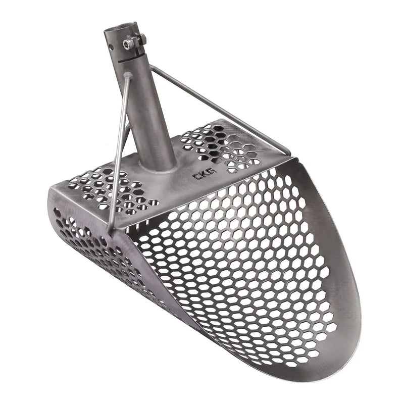 Titanium sand scoop CKG branding side view