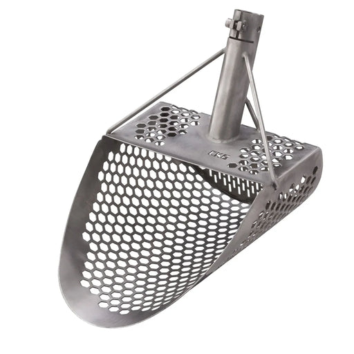 Titanium sand scoop CKG branding side view
