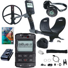 XP DEUS II Fast Multi Frequency Metal Detector with 11" FMF Search Coil