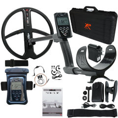 XP Deus Metal Detector with Remote, 11" X35 Coil & Waterproof Kit