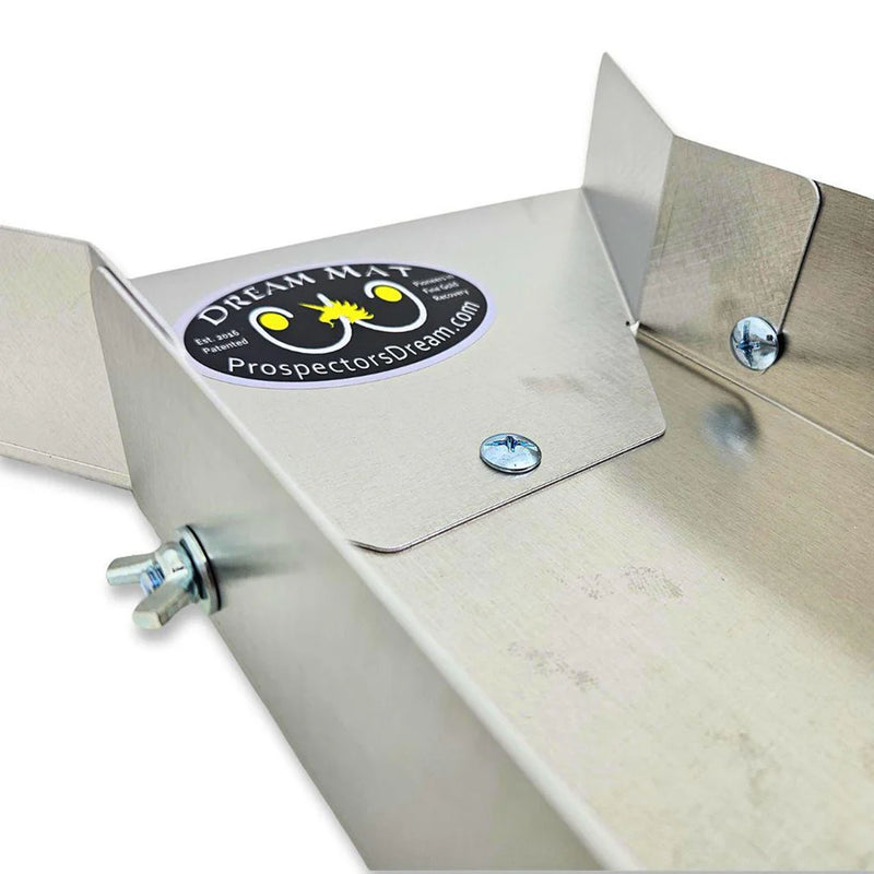 6X43 Gold Folding Sluice Box with Combo Dream Mat
