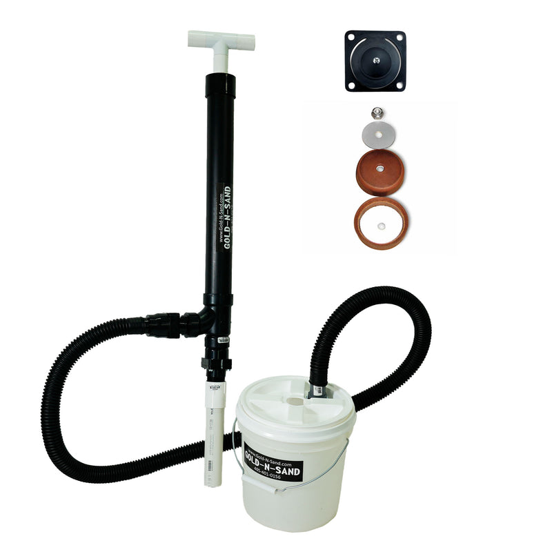 Gold-N-Sand X-Stream Hybrid Pro Hand Dredge with Boomer Box